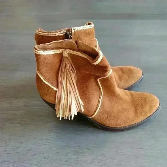 Schutz Leather Boots - Picture 3 of 5